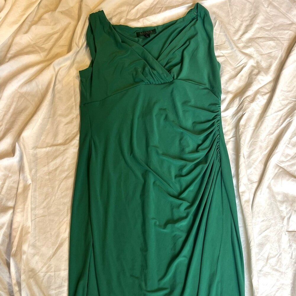 Lauren stretch jersey dress